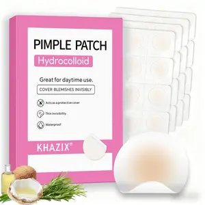 24pcs Water Gel Patch Sheets, Gentle Non-Irritating, Covers Blemishes and Acne, Suitable for All Skin Types, Transparent Waterproof