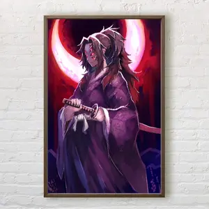 Demon Slayer Kokushibo Manga Poster Wall Anime Picture Art Print