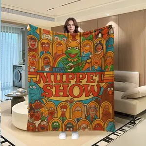 Soft Comfortable Printed Blanket, Office Nap Air Conditioning Blanket, Sofa Blanket, Autumn Winter Car Blanket, Hotel Blanket, Valentine's Day Gift