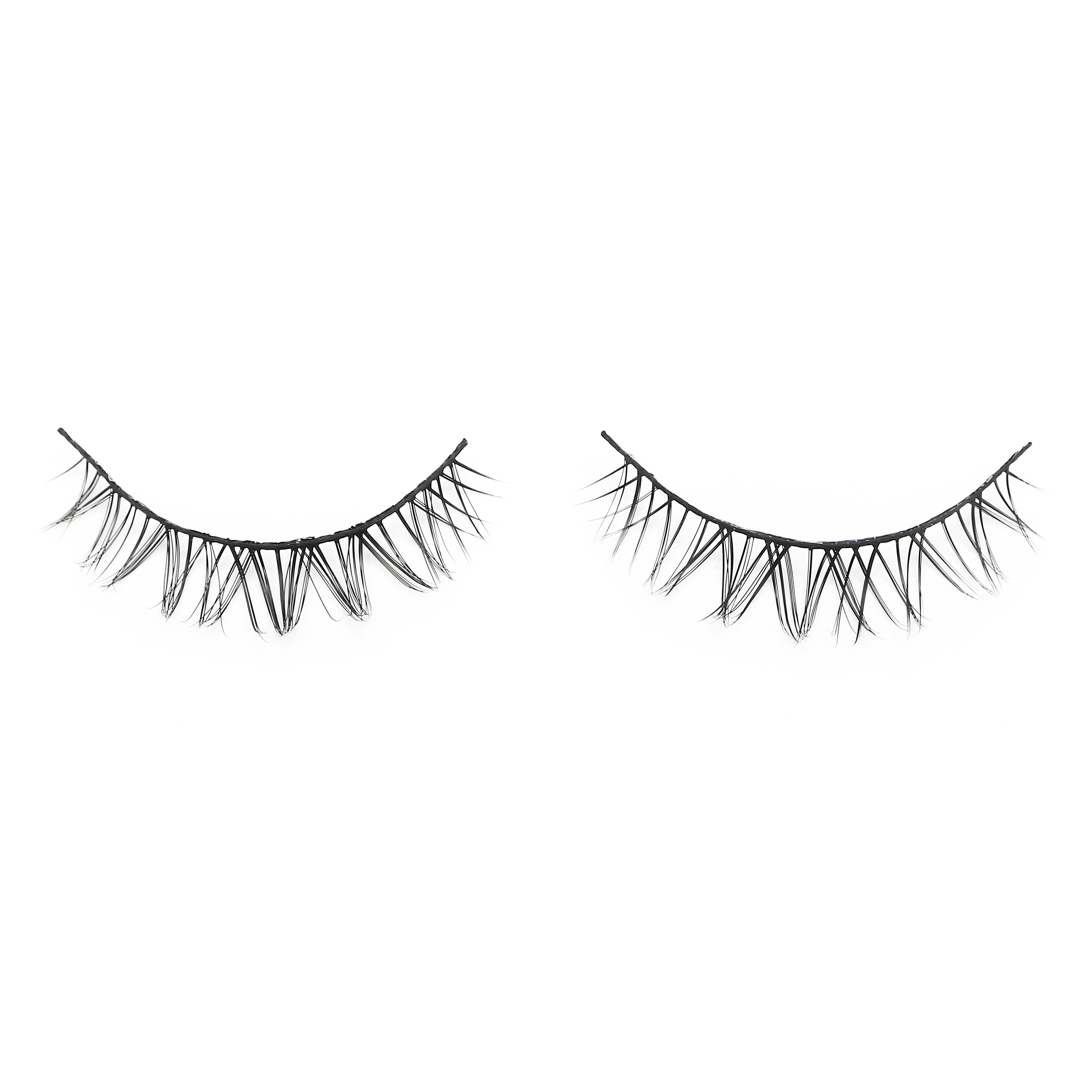 Fake Eyelash Anime Lashes 5 Pairs Little Devil Eyelashes Natural Daily Makeup Manga Eyelashes Clear Band Eyelashes