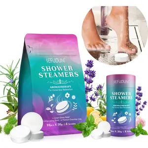 Shower Steamers, 8/16pcs Scented Aromatherapy Shower Steamers, Stress Relief Shower Melts, Bath & Body Care Product for Men & Women, Gift
