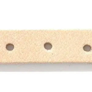 97LC151: Leather Breast Plate Spacer Natural 24in - 1 Piece
