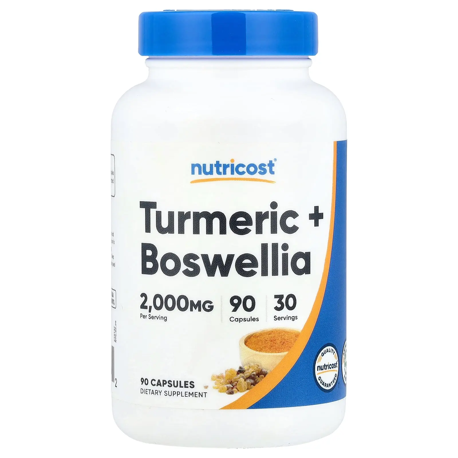 Nutricost Turmeric + Boswellia, 90 Capsules