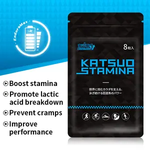 KatsuoStamina Fast Fitness Boost Pre Workout for Men and Women, Lactic Acid breakdown, Sports Endurance Fuel, Endurance Supplements for Runners