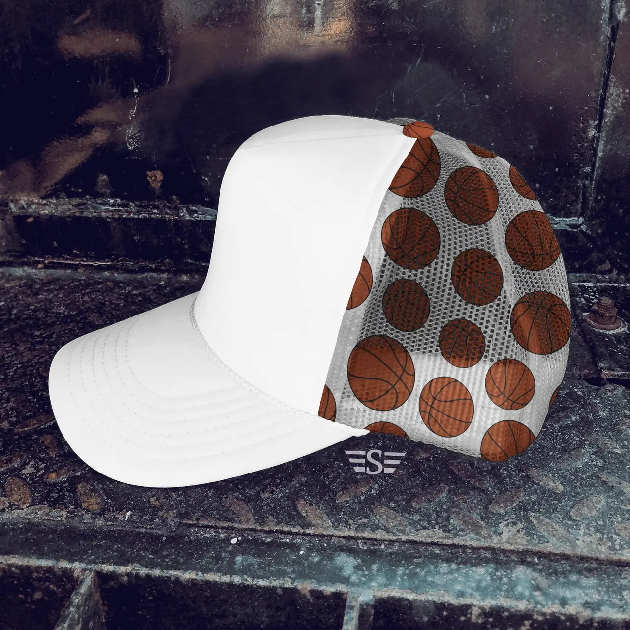 Basketball Mesh Back Cap