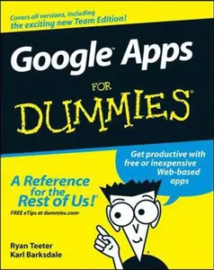 USED-Google Apps for Dummies by Teeter, Ryan (Paperback)