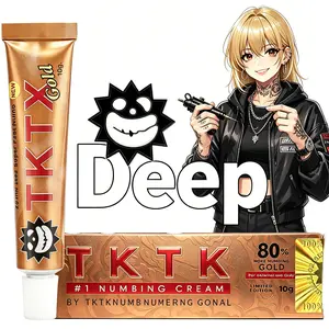 TKTX 80% Ultra Strong Tattoo Numbing Cream (2+1 Pack) | Long Acting Deep Numbing Gel, Effective Pain Relief for Tattoos, Piercings, Laser Removal & Cosmetic Treatments, Premium Body Art Skin Care & Aftercare