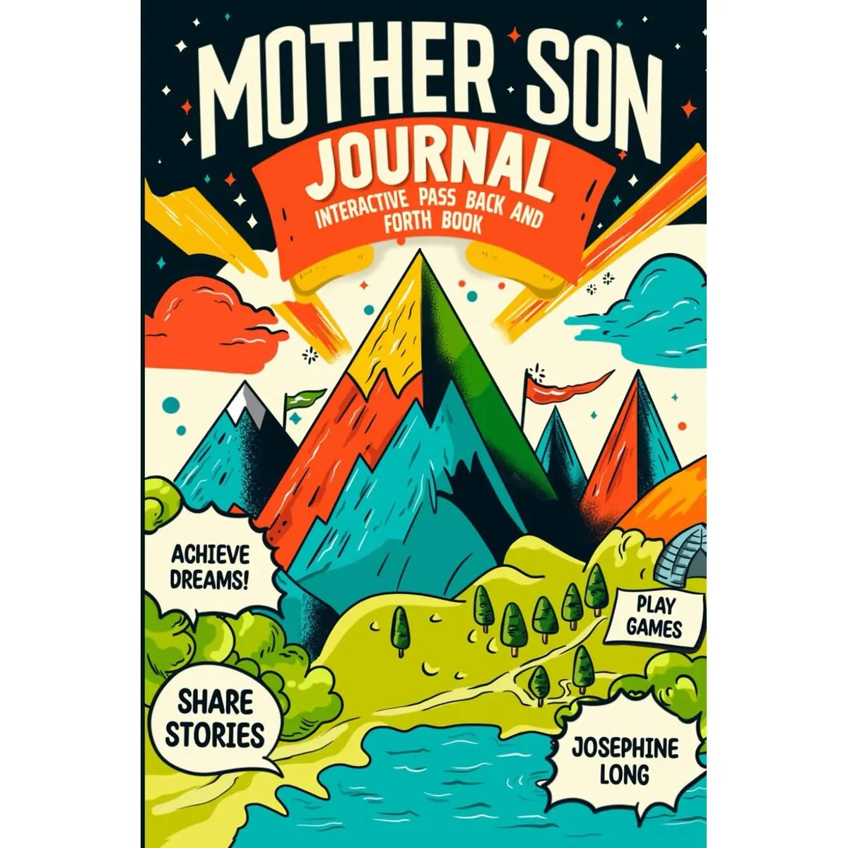 Mother Son journal: Interactive pass back and forth book to build strong bonds and memories (Unique Gift for Mom and Son) Paperback – May 15, 2024