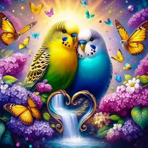 Bird Butterfly Diamond Painting Kit Square Round Diamond 5D DIY Animal Cross Embroidery Handmade Art Adult Gift Home Decor