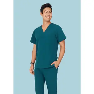 Two Pocket Top Caribbean Blue