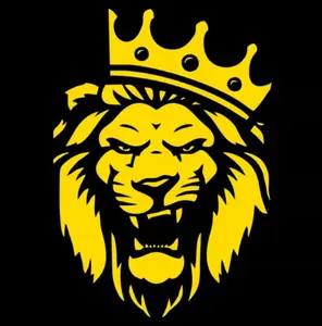 leo lion king king vinyl decal sticker 5"