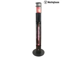Westinghouse WES31-1588 Westinghouse Infrared Electric Outdoor Heater Portable with Gold Tube & Flame