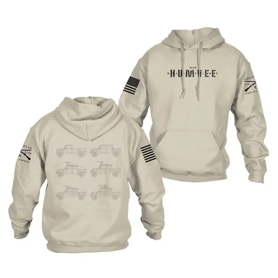 War Machine Hoodie - Sand