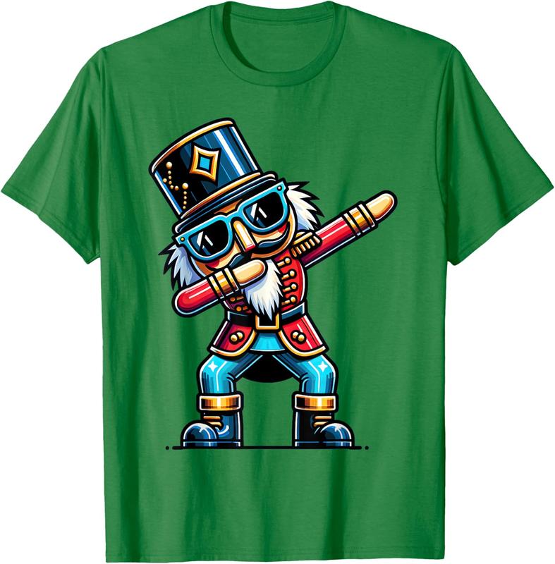 Christmas Nutcracker Dabbing Boys Santa Xmas Gift Unisex T-Shirt Sweatshirt Hoodie Hooded Cotton Menswear Man Classic Short Sleeve Tshirt Christmas Nutcracker Dabbing Boys Santa Xmas Gift Unisex T-Shirt Sweatshirt Hoodie Hooded Cotton Menswear Man Classic Short Sleeve Tshirt