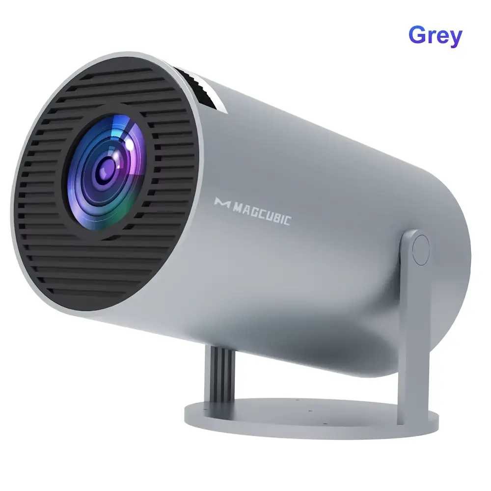 MAGCUBIC HY300 PRO 8K Projector - Android 14, Dual WiFi 6, 290 ANSI Lumens, Allwinner H726, Bluetooth 5.4, 1080P, 1280x720 Resolution, Ideal for Home Cinema and Outdoor Viewing Magcubic