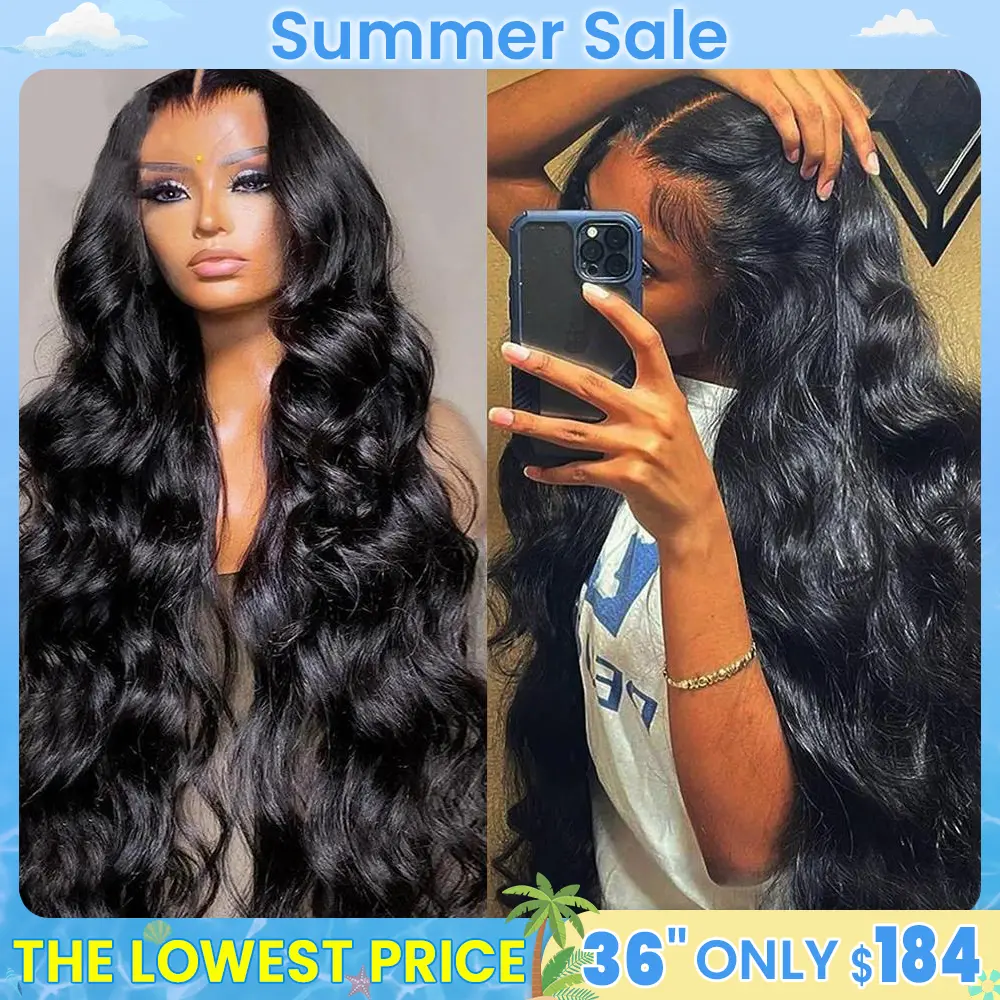 MYLOCKME Hair Body Wave 13x6 Lace Front Wigs Human Hair 180% Density Body Wave Lace Front Wigs Human Hair Pre Plucked Wigs Human Hair Wigs 13x4 HD Lace Frontal Wig #SummerVibes#tiktokshopspringglowup