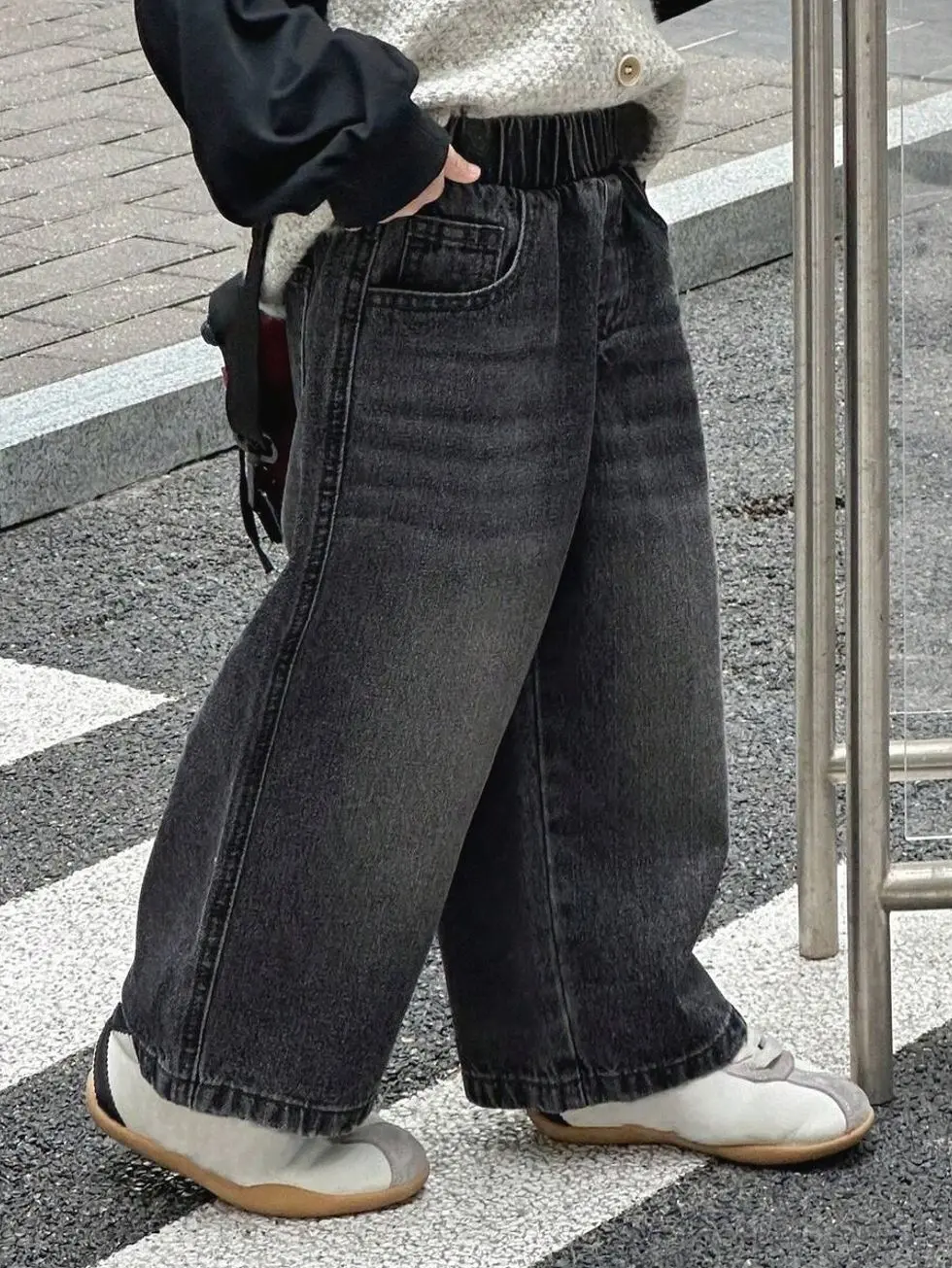 Kids clothing boys - Boys Loose Straight Leg Jeans, Durable Casual Denim Pants For School And Play kids stuff boys clothing cute clothes set kid stuff for boys boy gifts