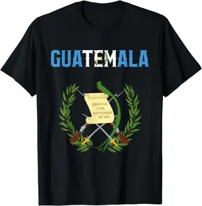100% Cotton Guatemala,Guatemalan,Guatemala Flag,Flag of Guatemala. Funny Creative Graphic T-Shirt