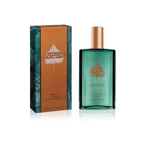 Aspen Cologne Spray By COTY, Woody Spicy Scent, 118 ml (4oz) - Vegan Formula
