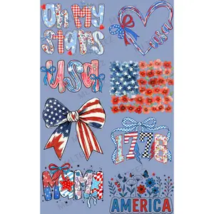OH MY STARS PREMADE GANGSHEET  - 22X36  DTF TRANSFERS - DIRECT TO FILM