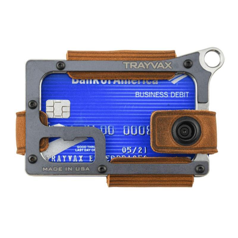 Contour Wallet - Raw Tobacco Brown