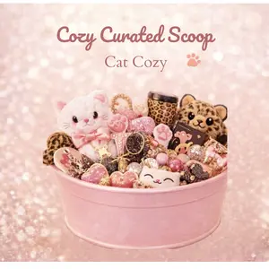 Mini Cat & Leopard Cozy Bundle 🐾🐆 | Small Curated Gift Set