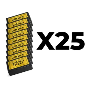 PYT - 25X Golden Ticket Box (sports cards!)