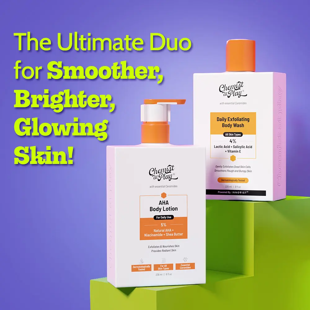 Exfoliating Duo - Exfoliating Body Wash + AHA Body Lotion Exfoliating Duo - Exfoliating Body Wash + AHA Body Lotion