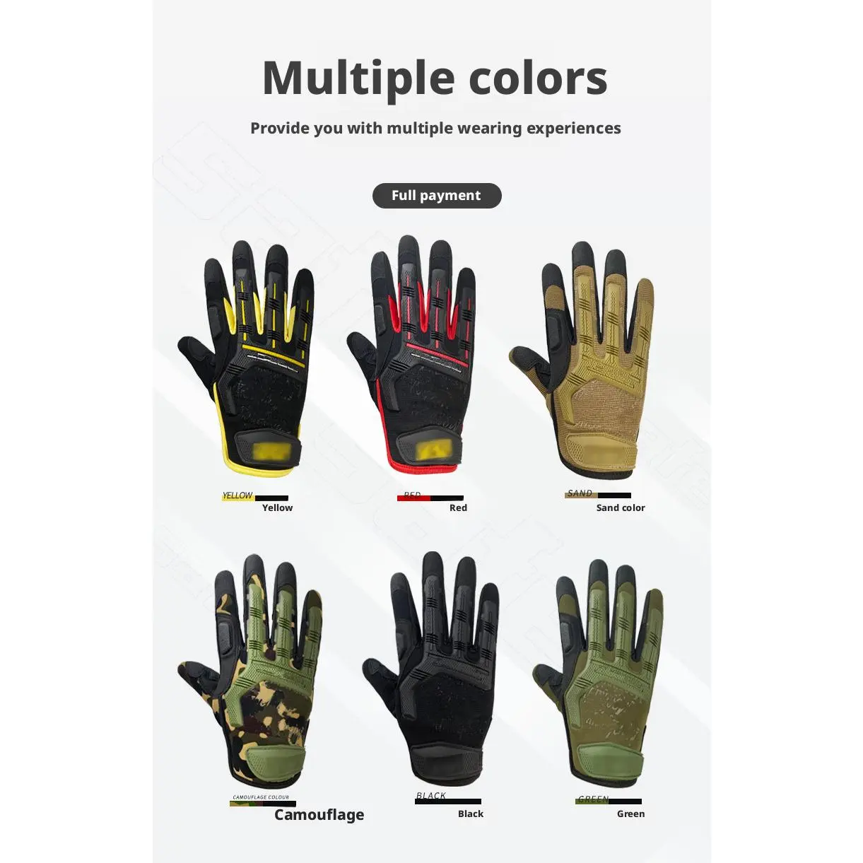 Men's Outdoor Riding Combat Gloves