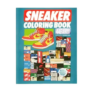 Sneaker Coloring Book for Kids and Adults
