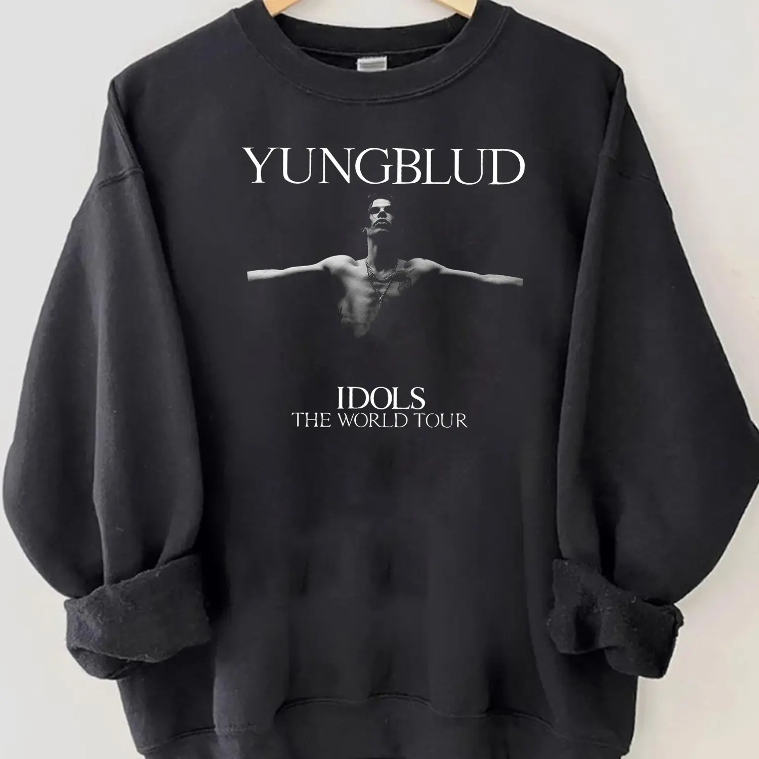 Yung Idols The World Tour Unisex Shirt, Youth Shirt, Sweater, Hoodie, tour band apparel, merch tee Tour 2026 TopCover Cloud Tee Casual Comfort Hoodie, Men's Outfits Local Gift for him, for her