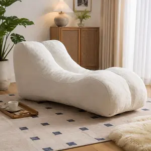 Littleox Creative bean bag sofa chair for adults filled  with high-quality sponge that is plump and elastic fitting the curves of the human body and providing gentle support to the body in all as