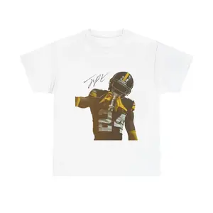 Joey Porter Jr. Tee – Vintage Oversized Streetwear Graphic T-Shirt, Retro Sports Cotton Casual Top 2025