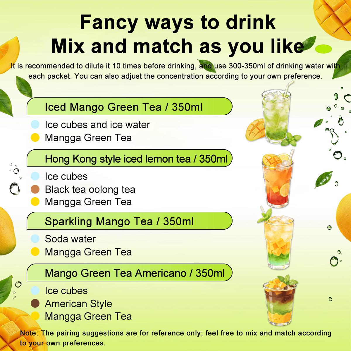 【Onismile】 Refreshing High-Energy Mango Green Tea - Contains natural extracts to boost energy and keep you alert. Zero sugar and low calories. Refreshing and sweet aftertaste. 【Onismile】 Refreshing High-Energy Mango Green Tea - Contains natural extracts to boost energy and keep you alert. Zero sugar and low calories. Refreshing and sweet aftertaste.