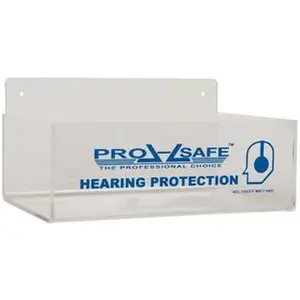 PRO-SAFE Open Top Box/Tray Style Earplug Dispenser Tabletop or Wall Mount MSCAEP-1