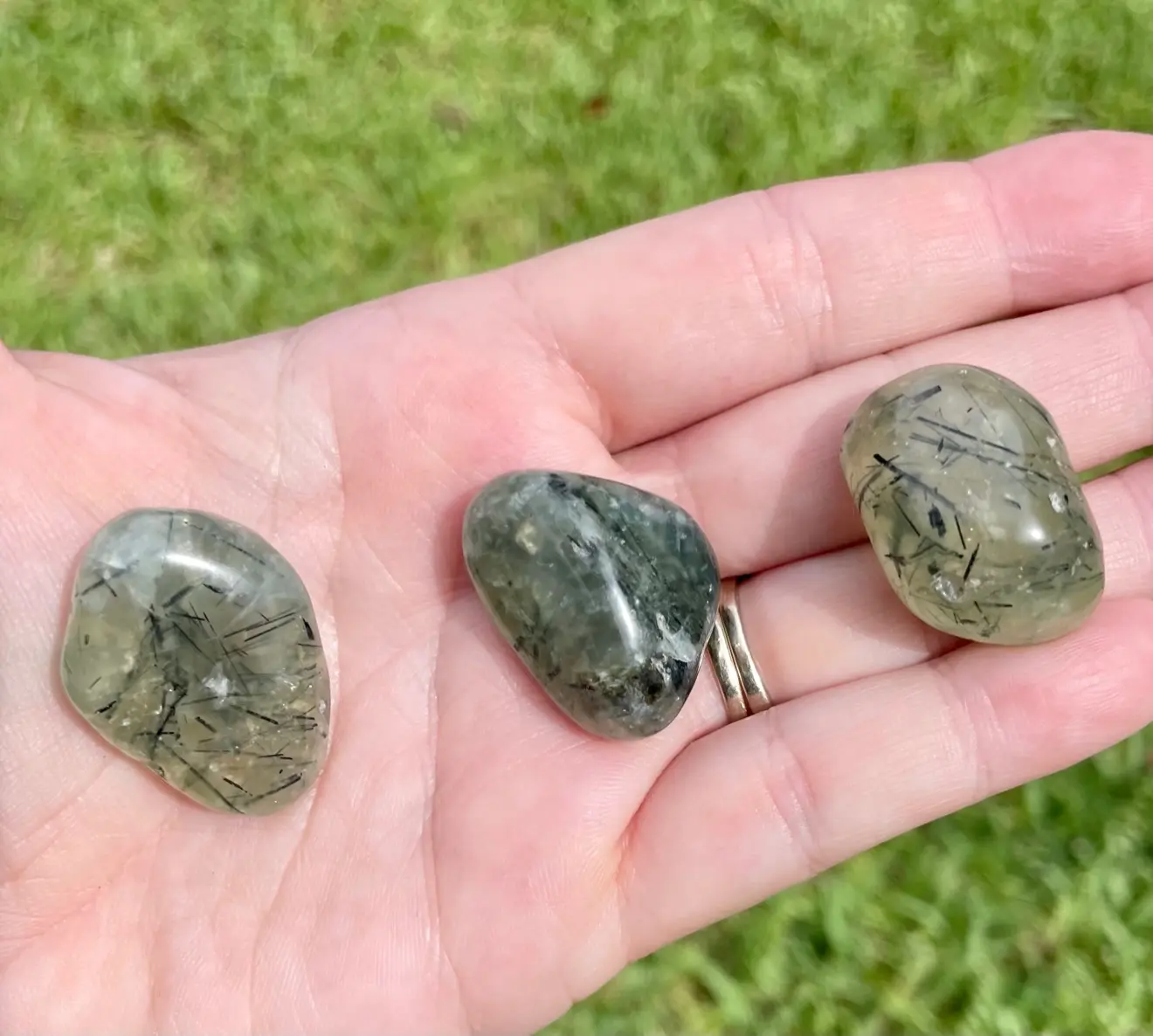Prehnite Tumbled Crystal