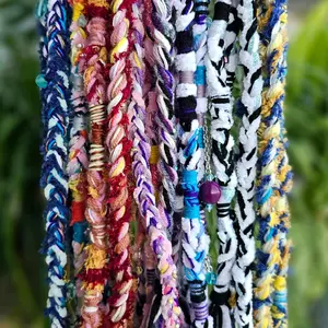 Boho Hairwrap Extensions Sets || Loop Install || Festival Hair || Hair Accessories || Handwrapped