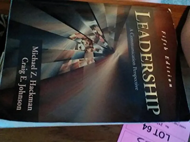 USED Book - Leadership: A Communication Perspective by Michael Z. Hackman (Paperback) - english