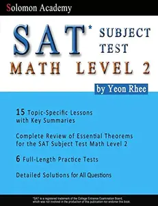 USED-Solomon Academy's SAT Subject Test Math Level 2 by Rhee, Yeon (Paperback)