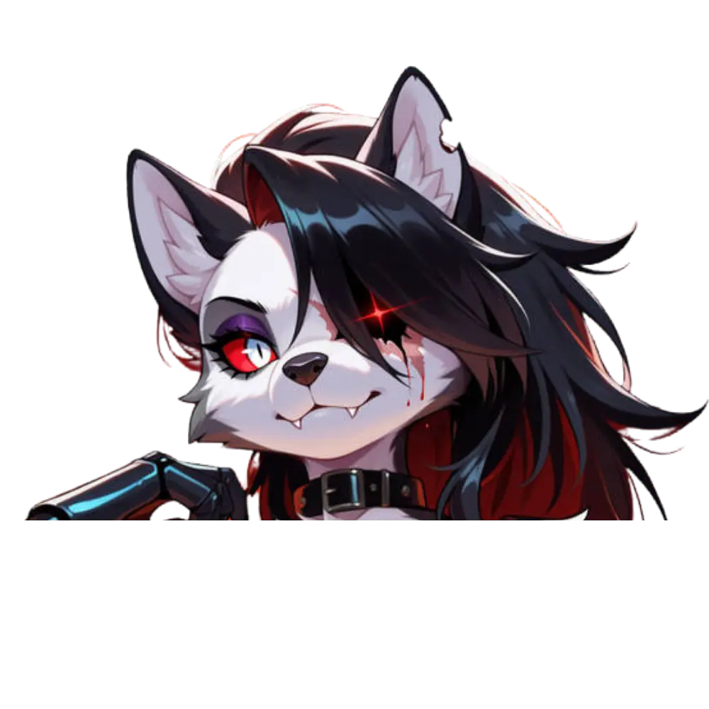 Warhowl Inspired Feral Wolf Warrior Vinyl Sticker, Savage Fantasy Creature Decal, Glossy Waterproof Aesthetic Laptop Water Bottle Car Decor, Wild Style