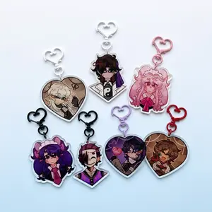 Unstable Universe MCYT Lifesteal SMP Acrylic Keychain, Translucent Lifesteal SMP Keychains