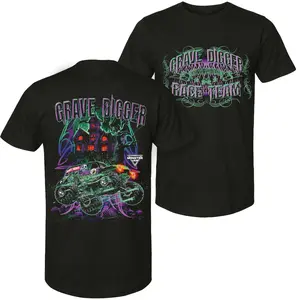Retro Vintage 1988 Grave Digger Race Team Monster Truck T-shirt, Monster Truck Shirt, Monster Jam Fans