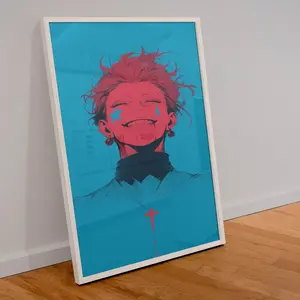 (Poster) Hunteer X Hunteer Poster, Hisoka Poster, High Quality Anime Print, Wall Art Printable , Japanese Home Decor,Hxh Artwork,Gift for Anime Lover's