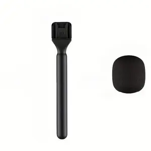 Portable Handheld Microphone Holder, Durable ABS Wireless Microphone Holder, Microphone Accessories for DJI Mic1/2, Rode Wireless GO II, Hollyland Lark M1/C1/150, Synco G1/A2/Movo