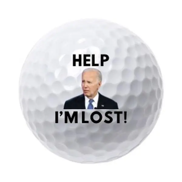 Help I’m Lost Golf Ball Pair of 3