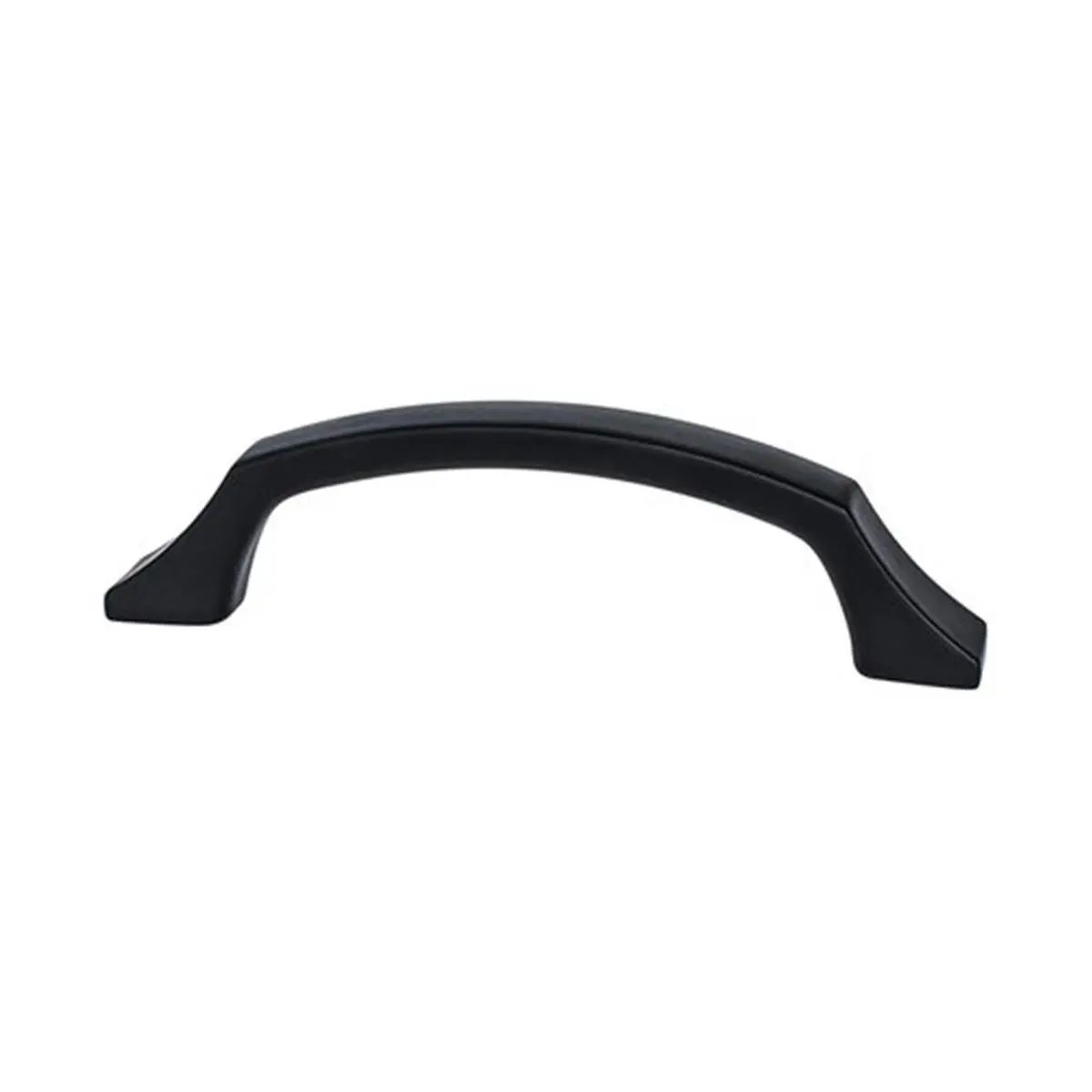 212 MAIN 96 mm Century Edge Pull, Matte Black Door Hardware, Door Knob
