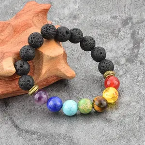 Lava Stone Chakra Diffuser