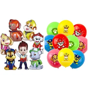 19PC  PATROL BALLOONS PARTY SUPPLIES