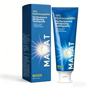 Gentle Whitening Toothpaste – Fresh Breath & Smooth Clean Feel, Non-Fluoride Daily Oral Care, Bright Smile Toothpaste 3.75 oz