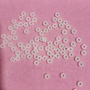 Mini Diy Pearl Ringlet Spacers (6mm)